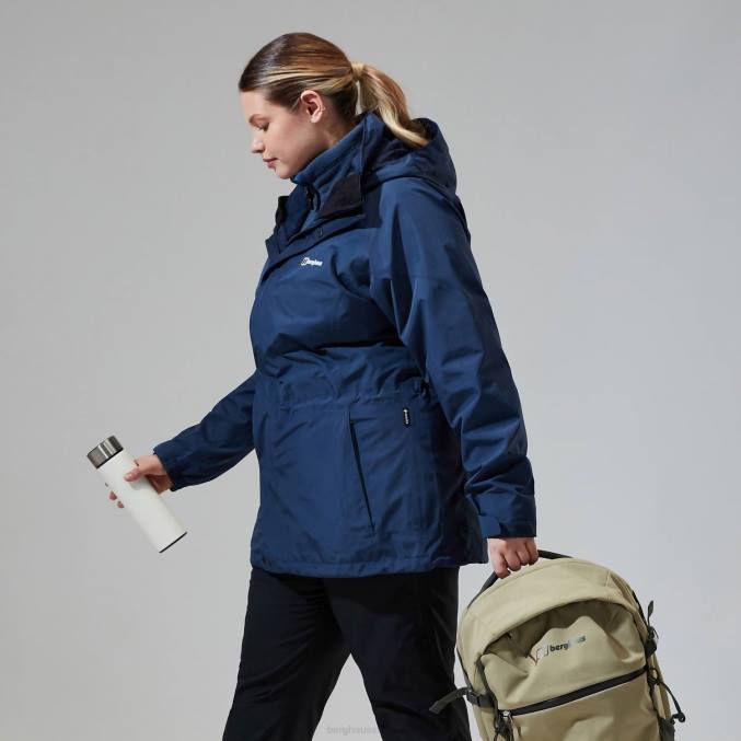 Berghaus ženske glissade jakna interaktivna 6JTH354 oblačila temno modra