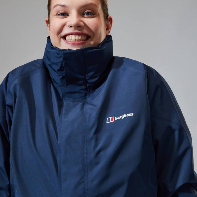 Berghaus ženske glissade jakna interaktivna 6JTH354 oblačila temno modra
