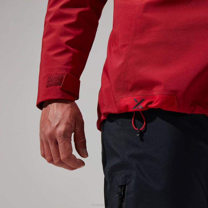 Berghaus ženske jakna mtn seeker gtx 6JTH353 oblačila rdeča dalija/visoka rdeča
