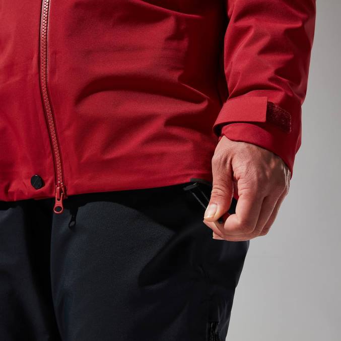 Berghaus ženske jakna mtn seeker gtx 6JTH353 oblačila rdeča dalija/visoka rdeča