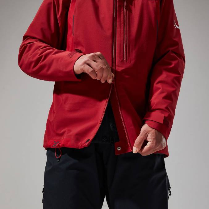 Berghaus ženske jakna mtn seeker gtx 6JTH353 oblačila rdeča dalija/visoka rdeča