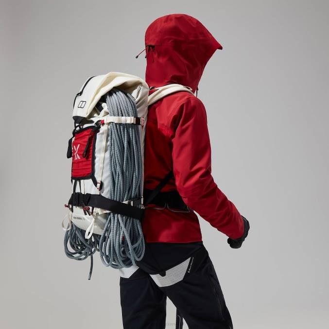 Berghaus ženske jakna mtn seeker gtx 6JTH353 oblačila rdeča dalija/visoka rdeča