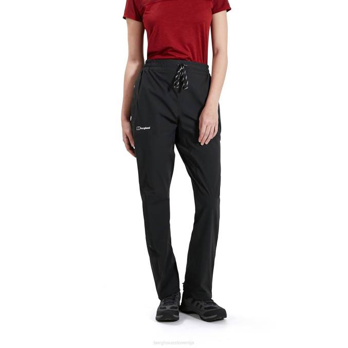 Berghaus ženske aluvijske zgornje hlače 6JTH549 oblačila Črna