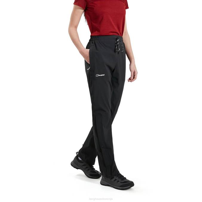 Berghaus ženske aluvijske zgornje hlače 6JTH549 oblačila Črna