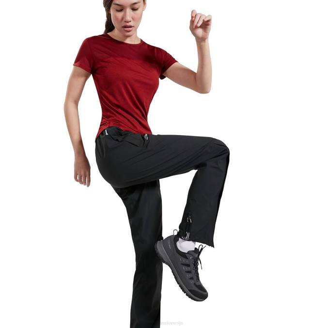 Berghaus ženske aluvijske zgornje hlače 6JTH549 oblačila Črna