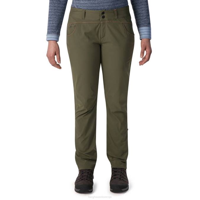 Berghaus ženske amelia hlače 6JTH546 oblačila temno zelena