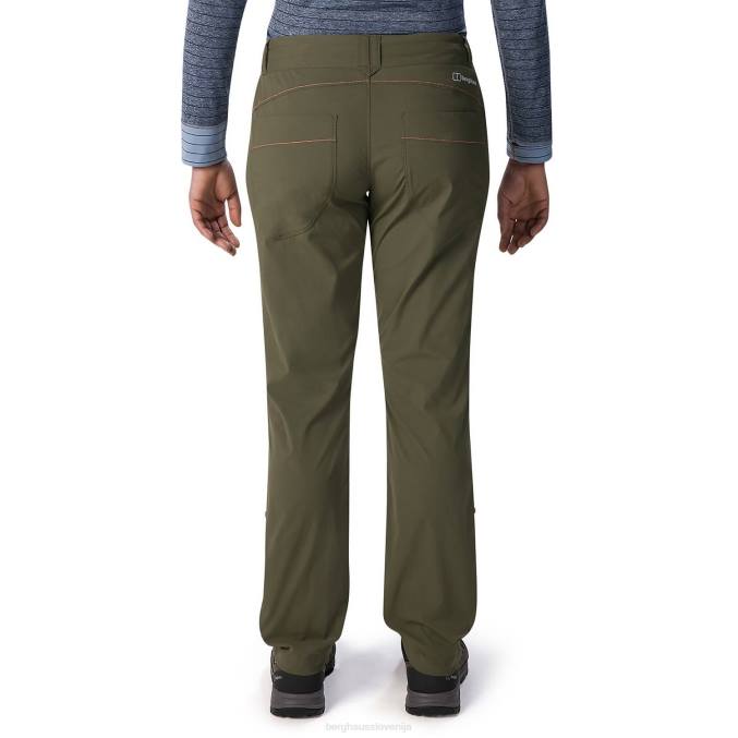 Berghaus ženske amelia hlače 6JTH546 oblačila temno zelena