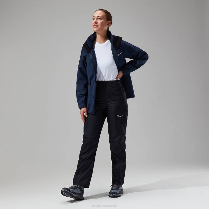 Berghaus ženske hlače deluge 2.0 6JTH537 oblačila Črna