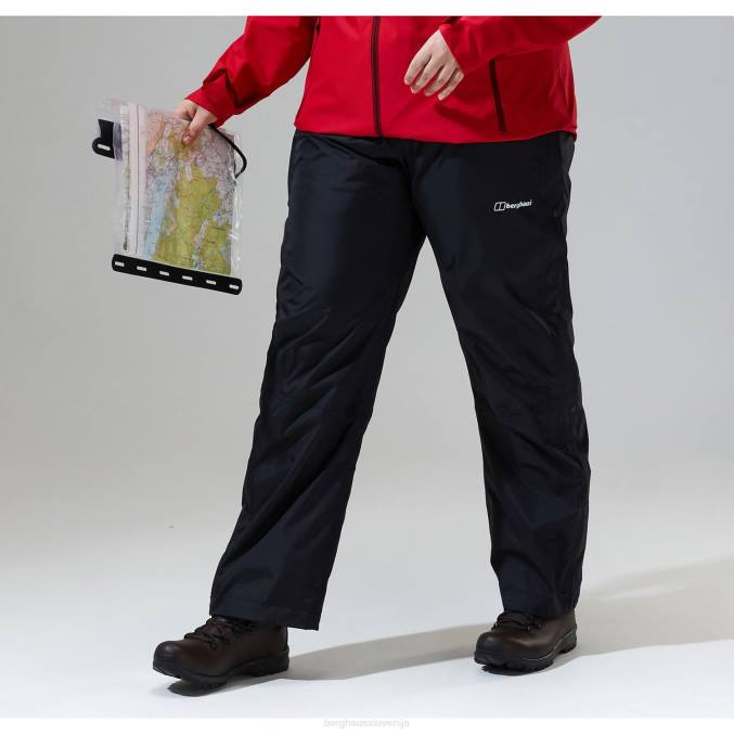 Berghaus ženske hlače deluge 2.0 6JTH537 oblačila Črna