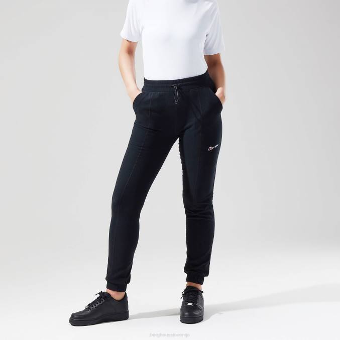 Berghaus ženske hlače iz flisa belleview 6JTH529 oblačila jet črna