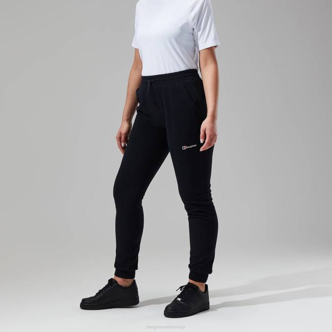 Berghaus ženske hlače iz flisa belleview 6JTH529 oblačila jet črna