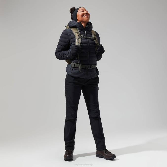 Berghaus ženske hlače ortler 2.0 6JTH536 oblačila Črna