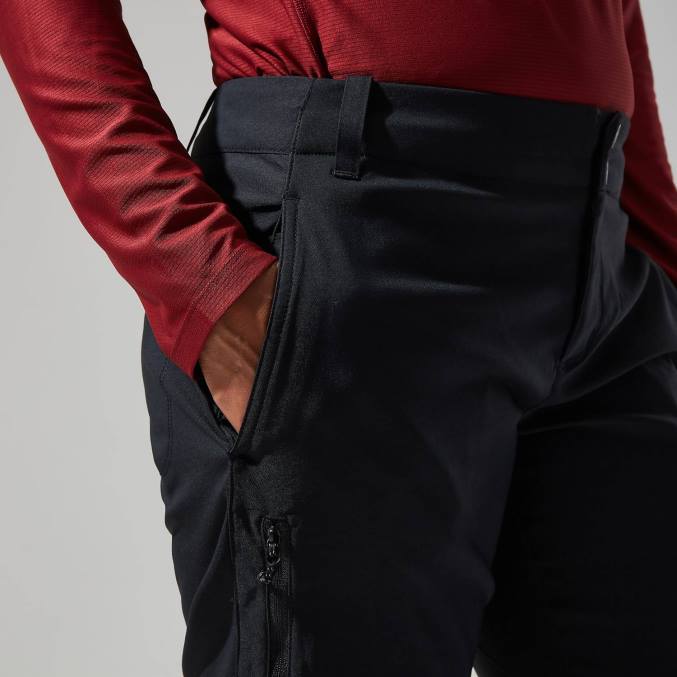 Berghaus ženske hlače ortler 2.0 6JTH536 oblačila Črna