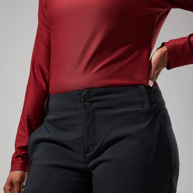 Berghaus ženske hlače ortler 2.0 6JTH536 oblačila Črna