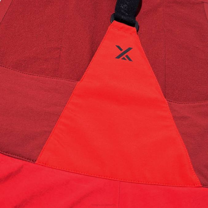 Berghaus ženske mtn arete descend gtx hlače z oprsnikom 6JTH541 oblačila rdeča