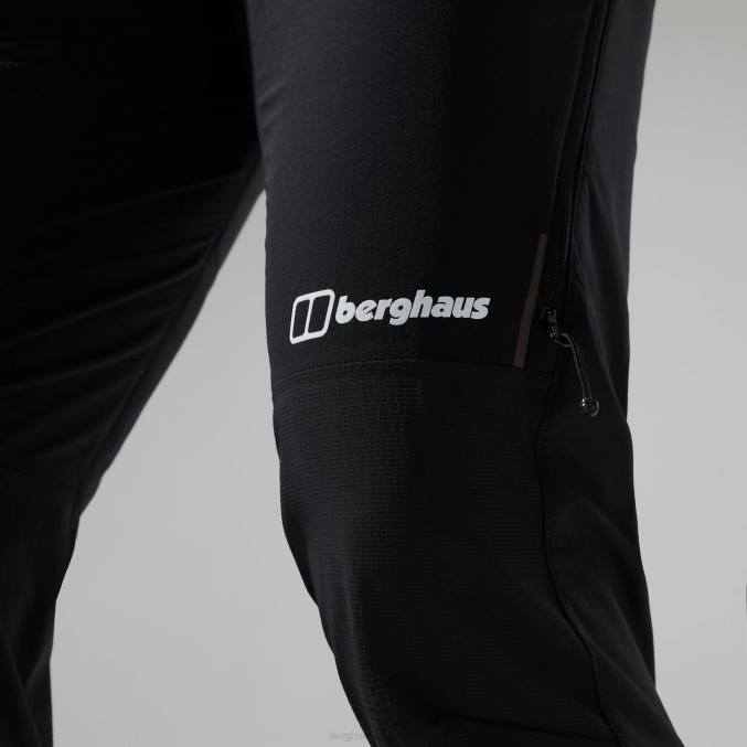 Berghaus ženske mtn vodnik alpske hlače 6JTH544 oblačila Črna