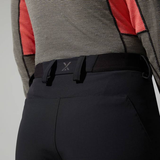 Berghaus ženske mtn vodnik alpske hlače 6JTH544 oblačila Črna