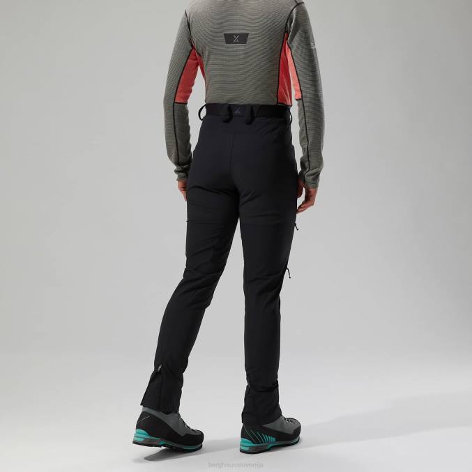 Berghaus ženske mtn vodnik alpske hlače 6JTH544 oblačila Črna