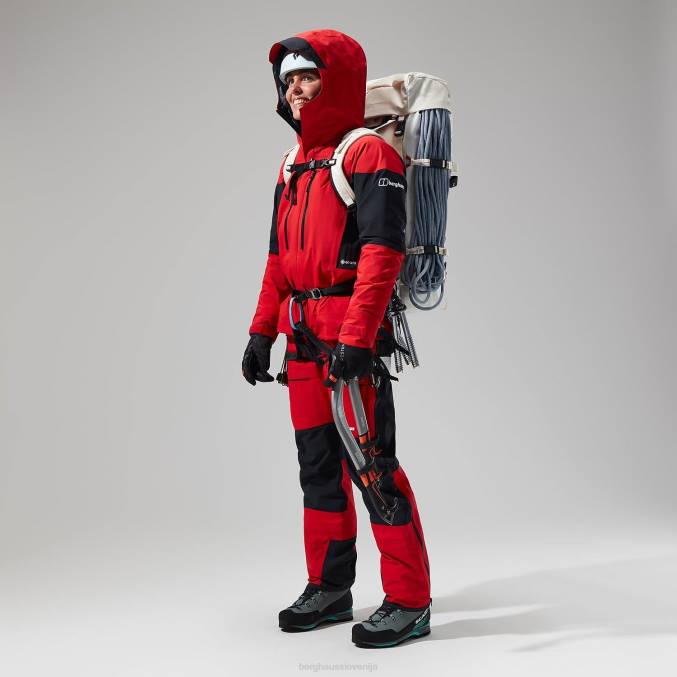 Berghaus ženske mtn vodnik gtx pro pant 6JTH540 oblačila rdeča/črna