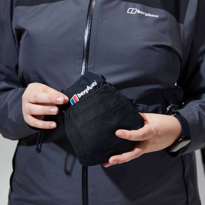 Berghaus ženske paclite hlače 6JTH539 oblačila Črna