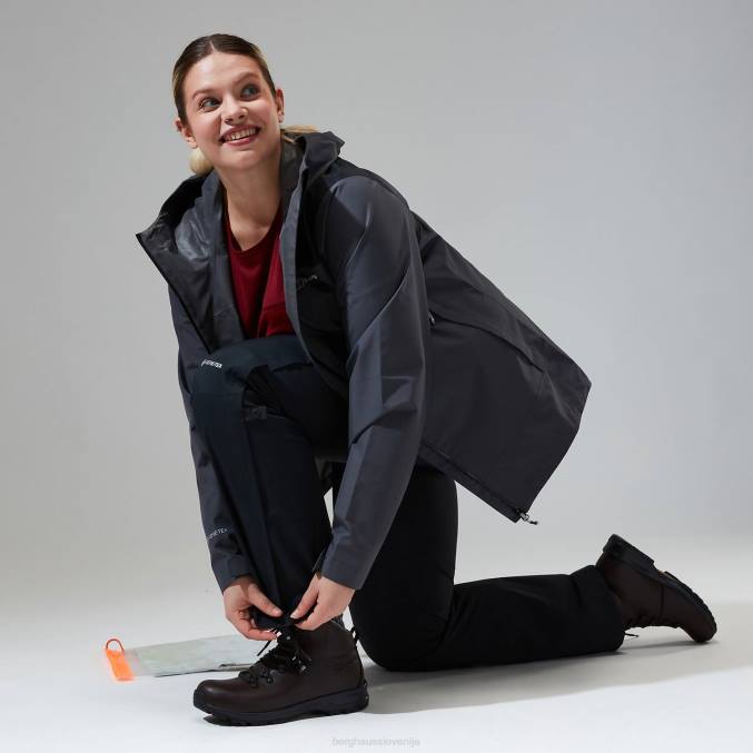 Berghaus ženske paclite hlače 6JTH539 oblačila Črna