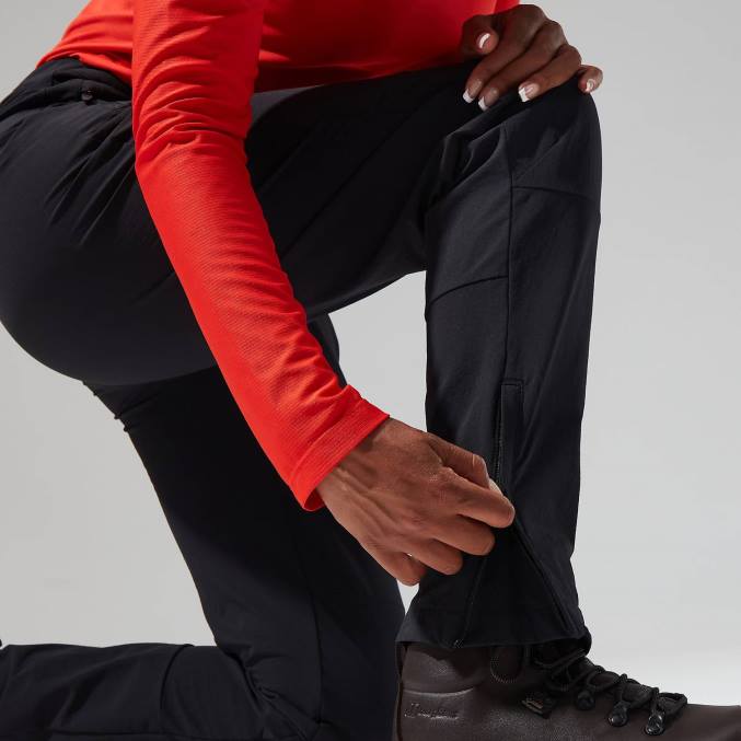 Berghaus ženske tirrios hlače 6JTH543 oblačila Črna