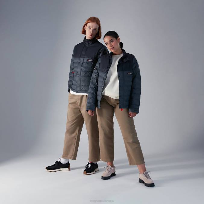 Berghaus ženske Glenshee izolirana jakna 6JTH389 oblačila črna/siva