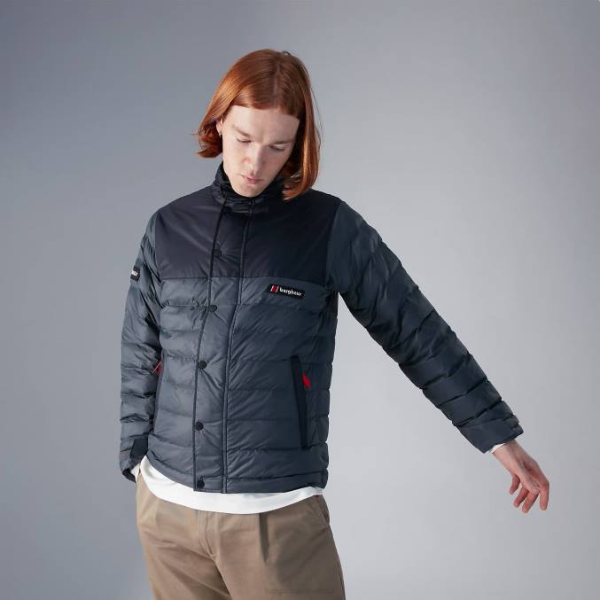 Berghaus ženske Glenshee izolirana jakna 6JTH389 oblačila črna/siva