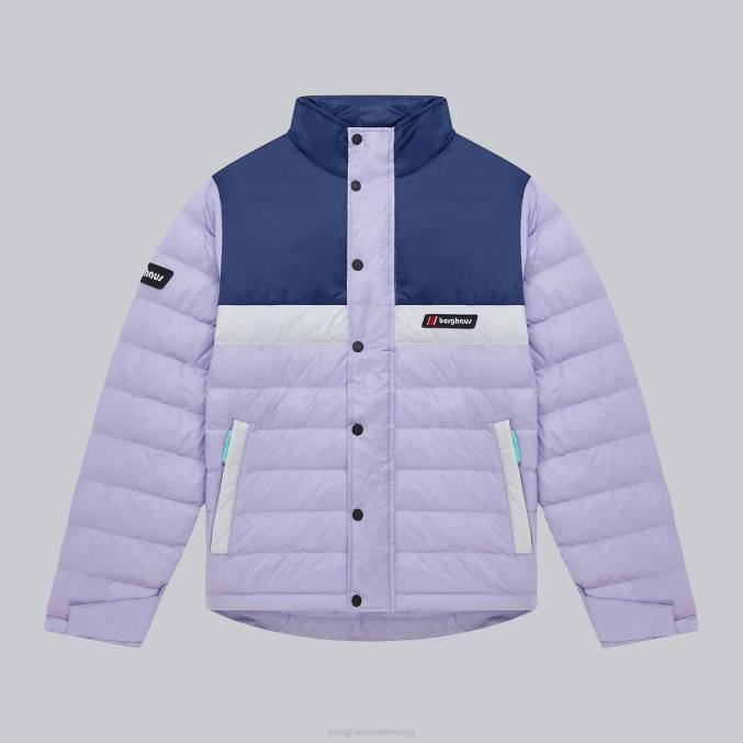 Berghaus ženske Glenshee izolirana jakna 6JTH390 oblačila modra/vijolična