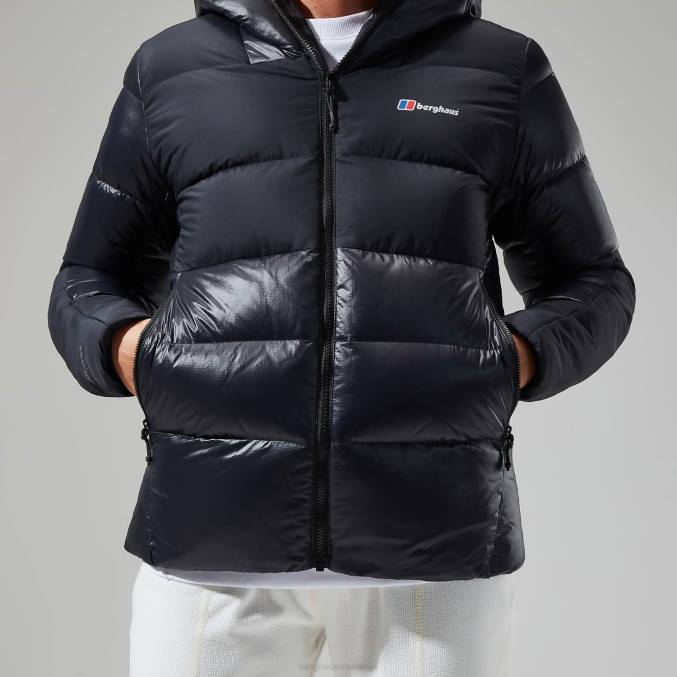 Berghaus ženske arkos refleksna puhovka 6JTH396 oblačila jet črna