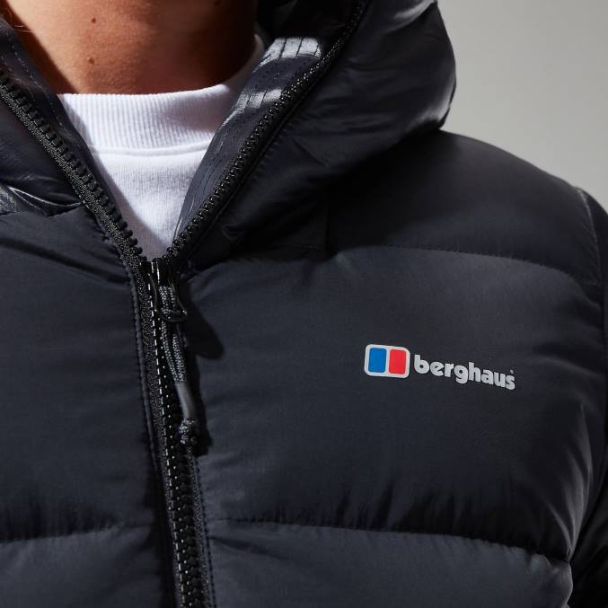 Berghaus ženske arkos refleksna puhovka 6JTH396 oblačila jet črna