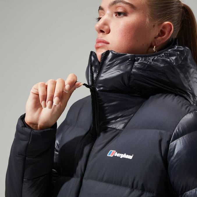 Berghaus ženske arkos refleksna puhovka 6JTH396 oblačila jet črna