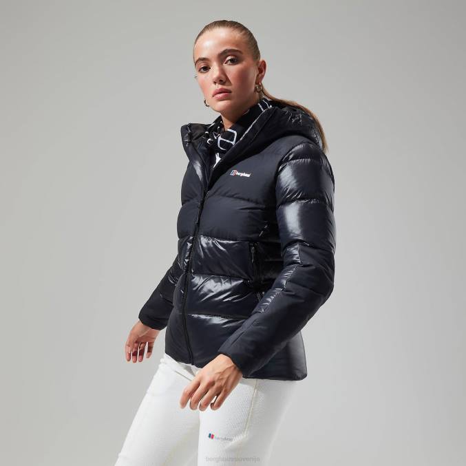 Berghaus ženske arkos refleksna puhovka 6JTH396 oblačila jet črna