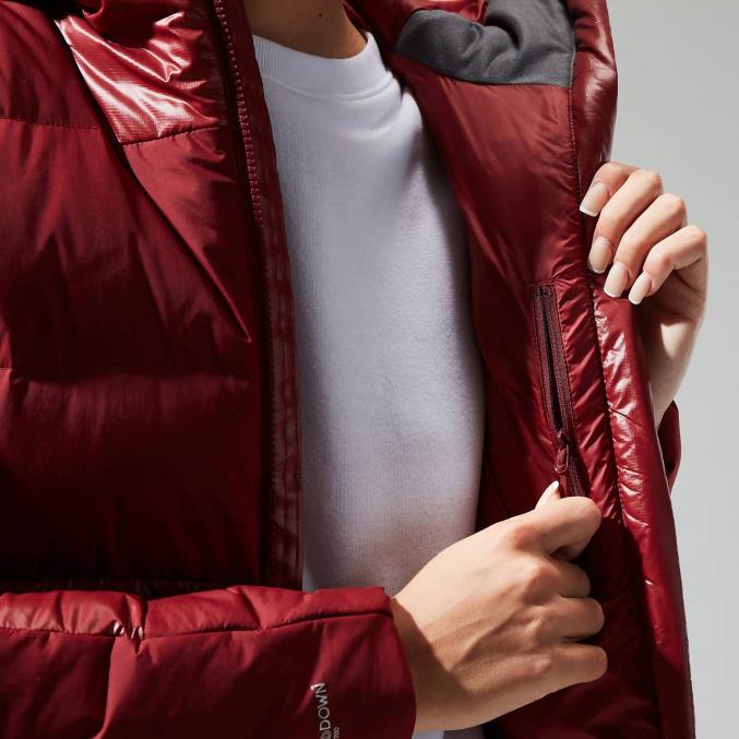 Berghaus ženske arkos refleksna puhovka 6JTH397 oblačila syrah