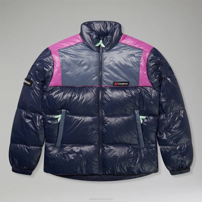 Berghaus ženske blokback puhovke 6JTH408 oblačila temno modra