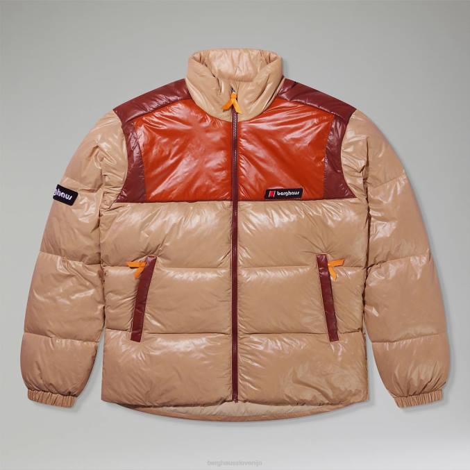 Berghaus ženske blokback puhovke 6JTH410 oblačila svetlo rjava/rjava