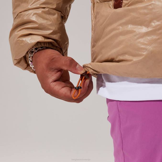 Berghaus ženske blokback puhovke 6JTH410 oblačila svetlo rjava/rjava