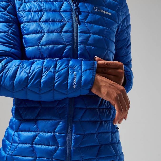 Berghaus ženske cuillin izoliran pulover s kapuco 6JTH374 oblačila brskanje po spletu/sodalit modra
