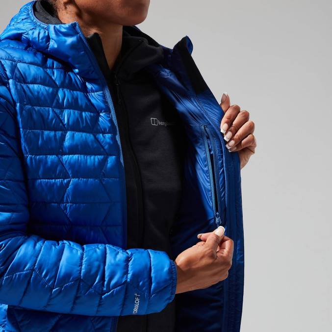 Berghaus ženske cuillin izoliran pulover s kapuco 6JTH374 oblačila brskanje po spletu/sodalit modra