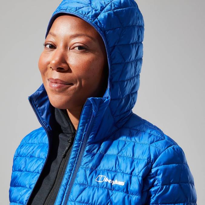 Berghaus ženske cuillin izoliran pulover s kapuco 6JTH374 oblačila brskanje po spletu/sodalit modra