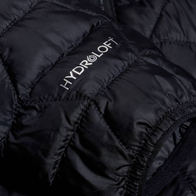 Berghaus ženske cuillin izoliran pulover s kapuco 6JTH375 oblačila črtasto črna/siva črta