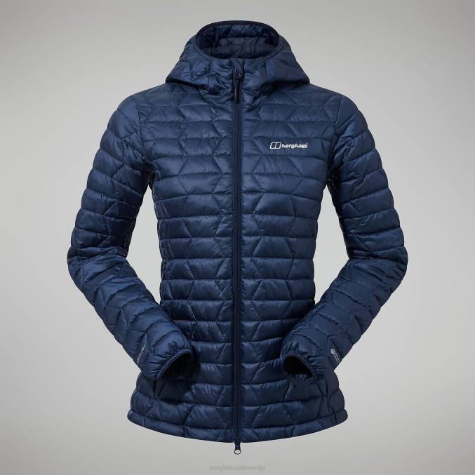 Berghaus ženske cuillin izoliran pulover s kapuco 6JTH376 oblačila dusk/modri blazer