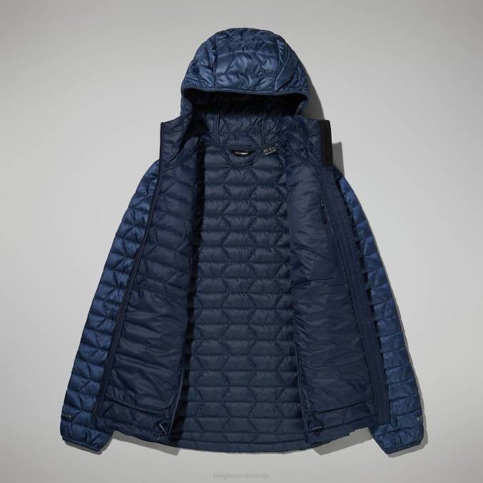 Berghaus ženske cuillin izoliran pulover s kapuco 6JTH376 oblačila dusk/modri blazer