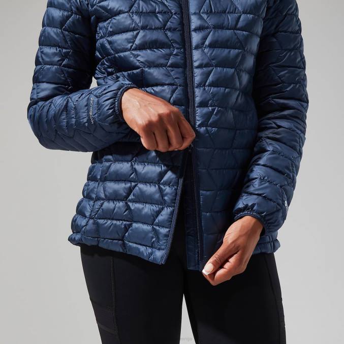 Berghaus ženske cuillin izoliran pulover s kapuco 6JTH376 oblačila dusk/modri blazer