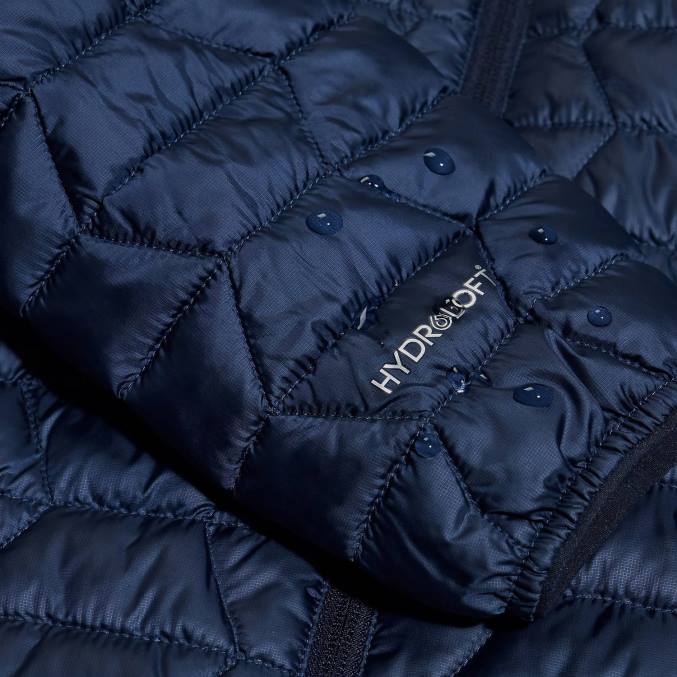 Berghaus ženske cuillin izoliran pulover s kapuco 6JTH376 oblačila dusk/modri blazer