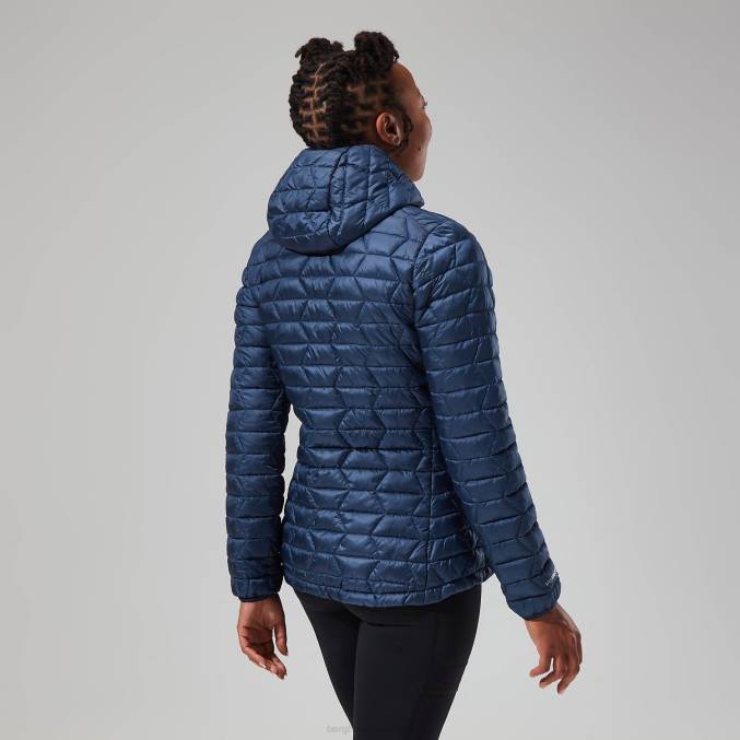 Berghaus ženske cuillin izoliran pulover s kapuco 6JTH376 oblačila dusk/modri blazer