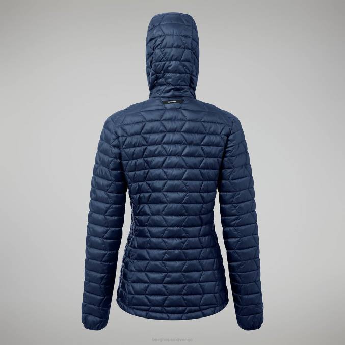 Berghaus ženske cuillin izoliran pulover s kapuco 6JTH376 oblačila dusk/modri blazer