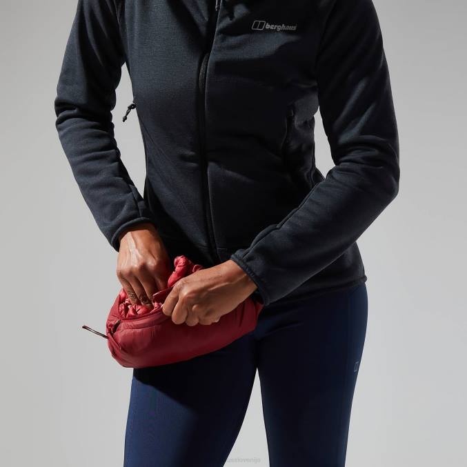 Berghaus ženske cuillin izoliran pulover s kapuco 6JTH377 oblačila rdeča dalija/sira