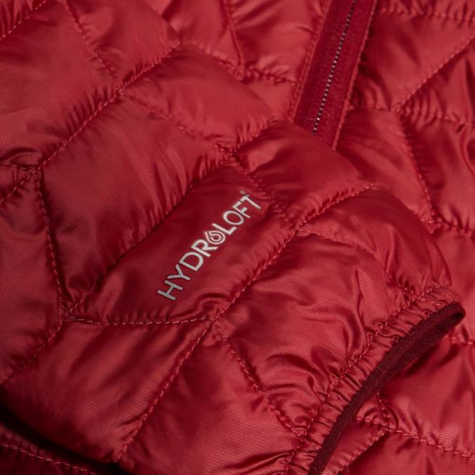 Berghaus ženske cuillin izoliran pulover s kapuco 6JTH377 oblačila rdeča dalija/sira