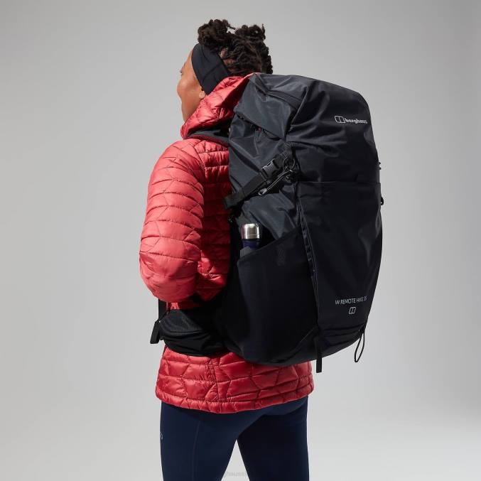 Berghaus ženske cuillin izoliran pulover s kapuco 6JTH377 oblačila rdeča dalija/sira